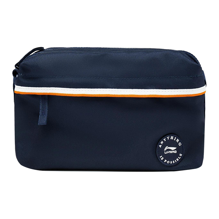 

LINING Спортивная сумка через плечо из полиэстера унисекс темный ирис синий, Dark Iris Blue