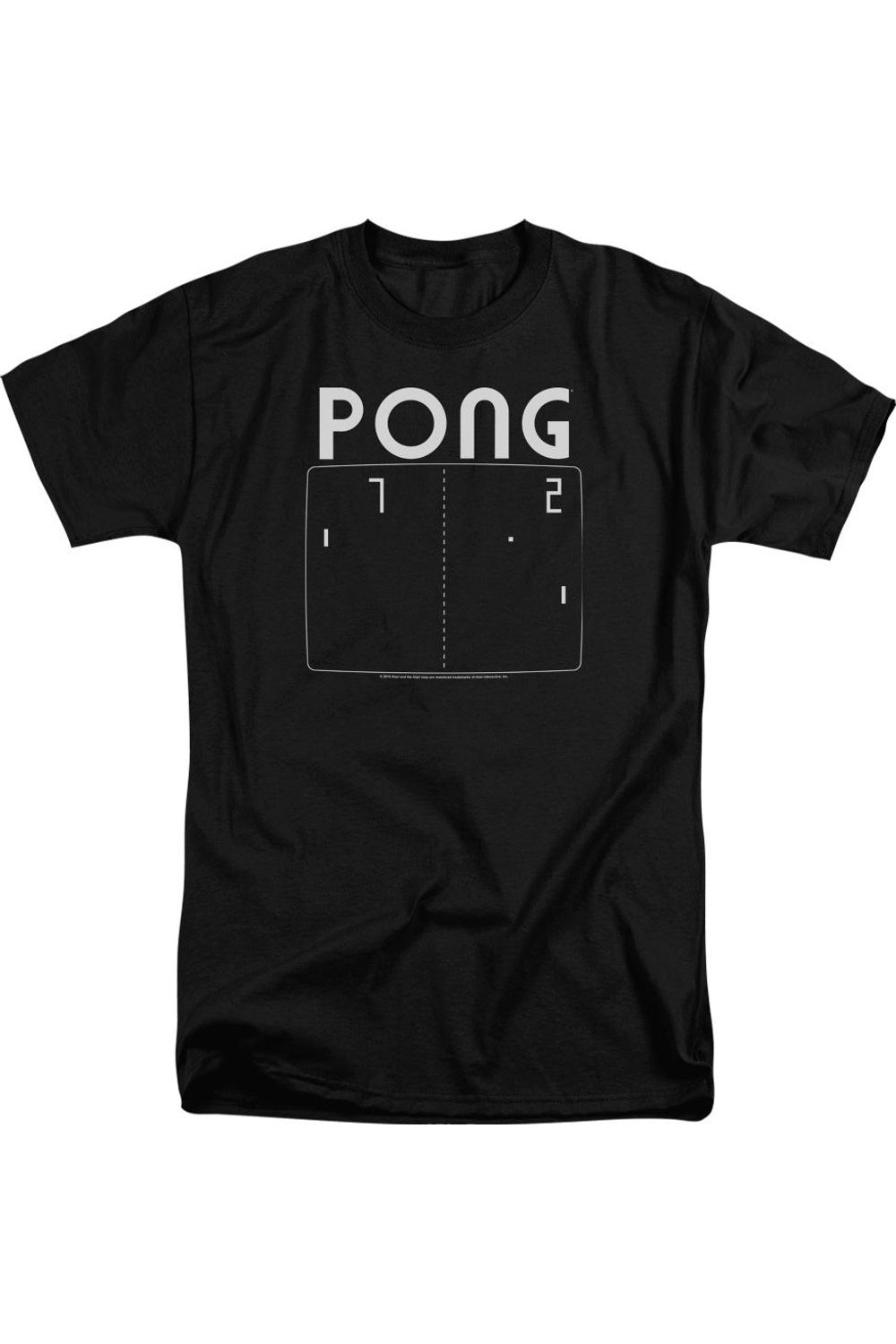 

Футболка Atari Pong Screen с коротким рукавом для взрослых Gildan, черный