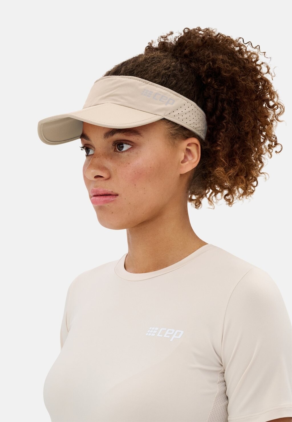 

Бейсболка THE RUN VISOR UNISEX CEP, цвет cream