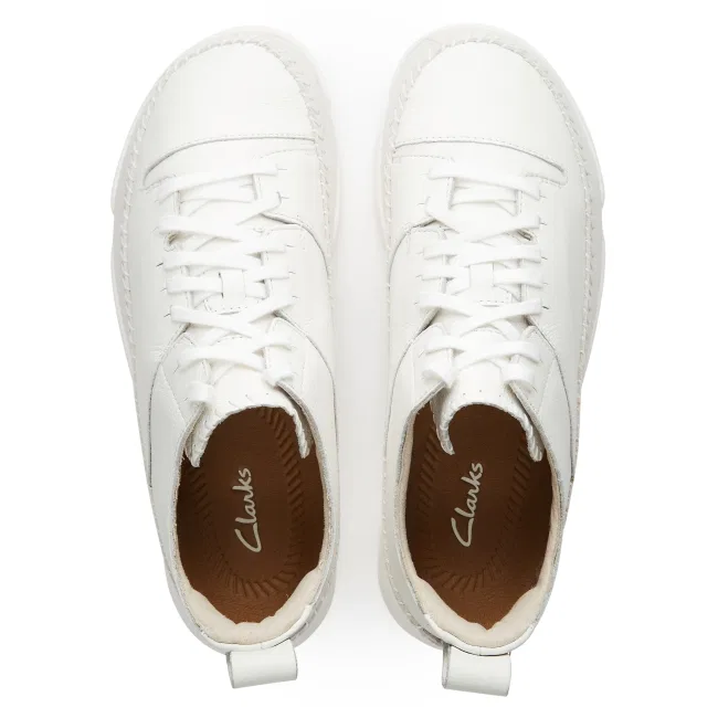 Мужские низкие кроссовки Clarks Trigenic 2, белые — фото 3