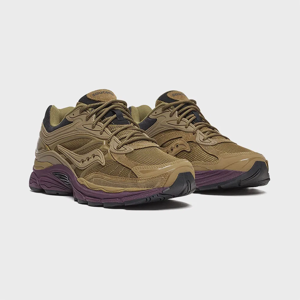 Унисекс кроссовки Saucony Progrid Omni 9 коричнево-винного цвета