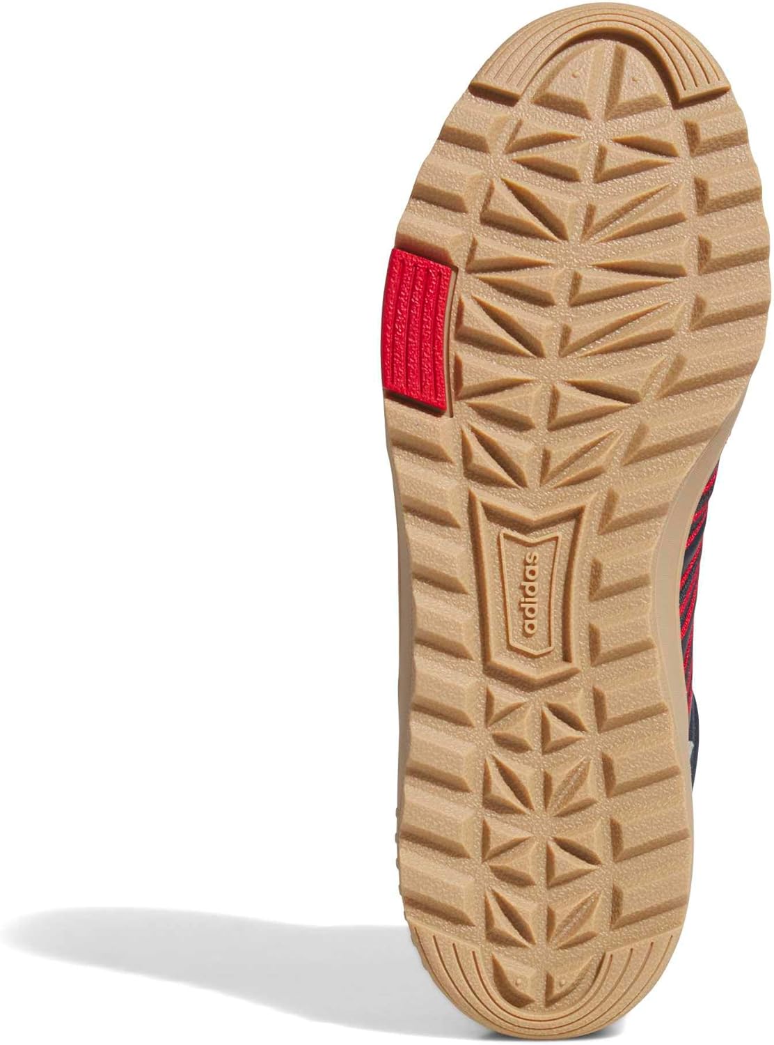 Кроссовки Adidas Unisex-Adult Hoops 4.0 Mid Top, Aurora Ink/Better Scarlet/Gum — фото 4