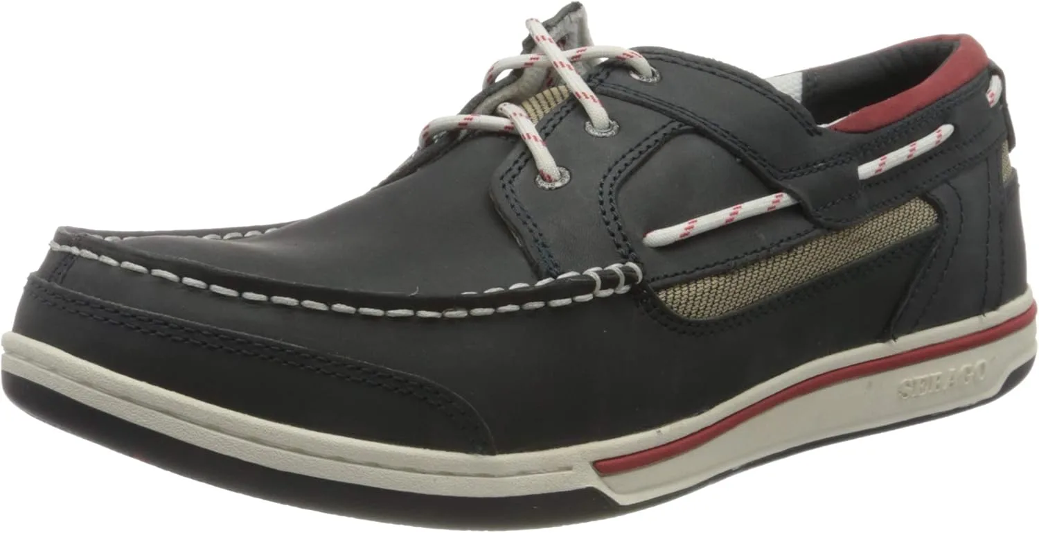 Мужские лоферы Sebago Docksides Portland Crazy H, темно-синий