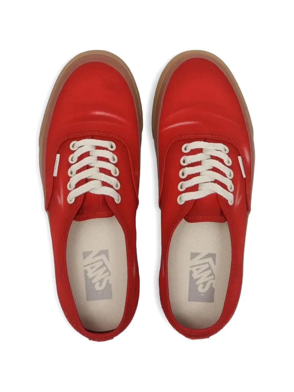 Низкие кроссовки Vans, красный — фото 3