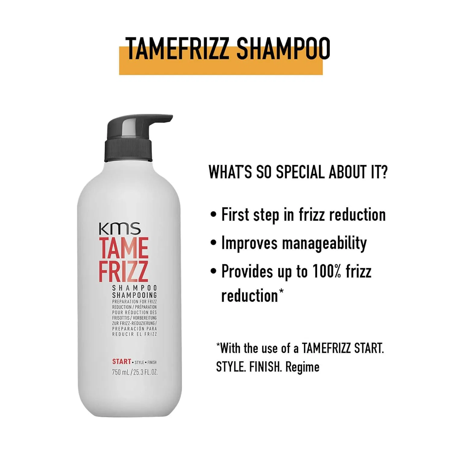 Шампунь Tamefrizz от KMS — фото 3
