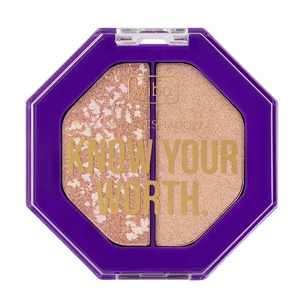 

Тени для век Дуэт Savage Queen Know Your Worth Eyeshadow Wibo, цвет selfish