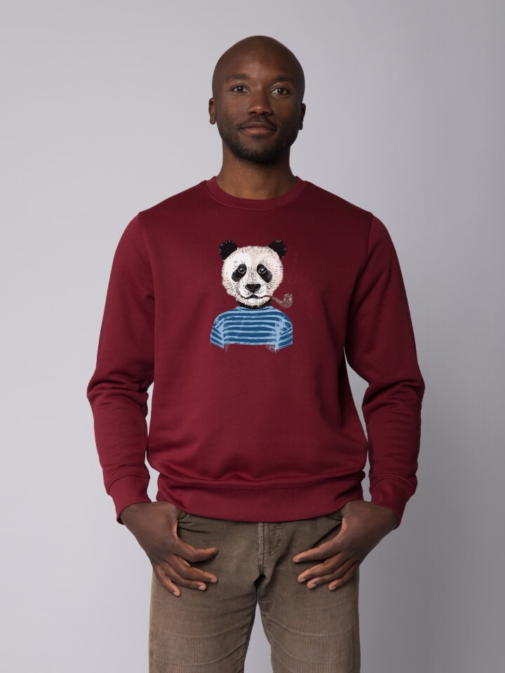 

Толстовка wat Apparel Panda, цвет weinrot