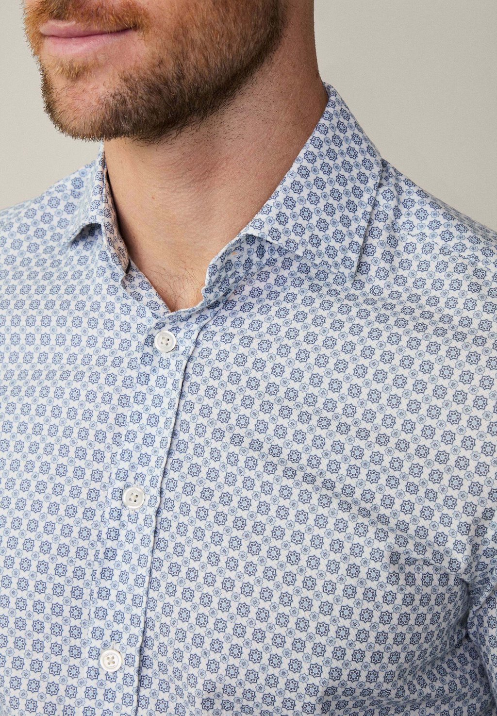 

Рубашка Hackett London, синий