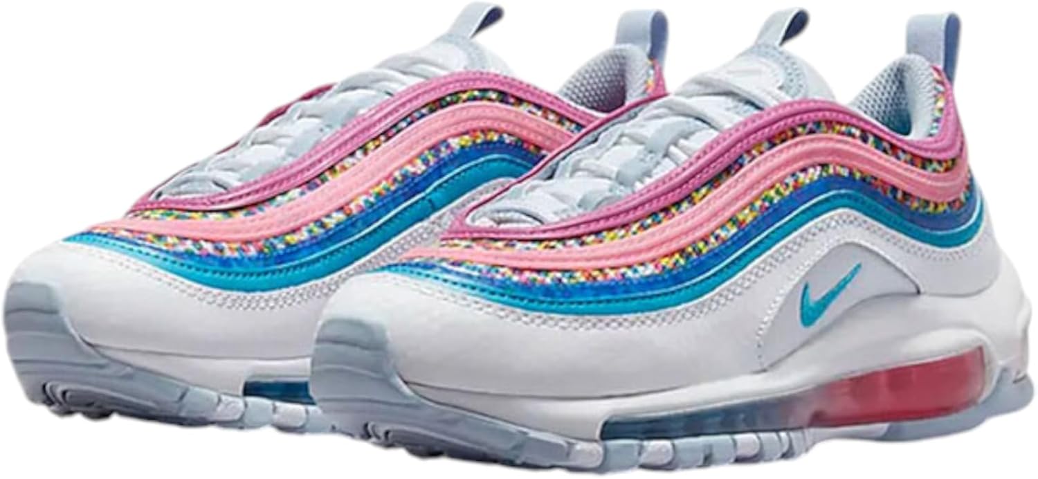 Мужские кроссовки для бега Nike Air Max 97 (GS) Competition, белый/синий — фото 2