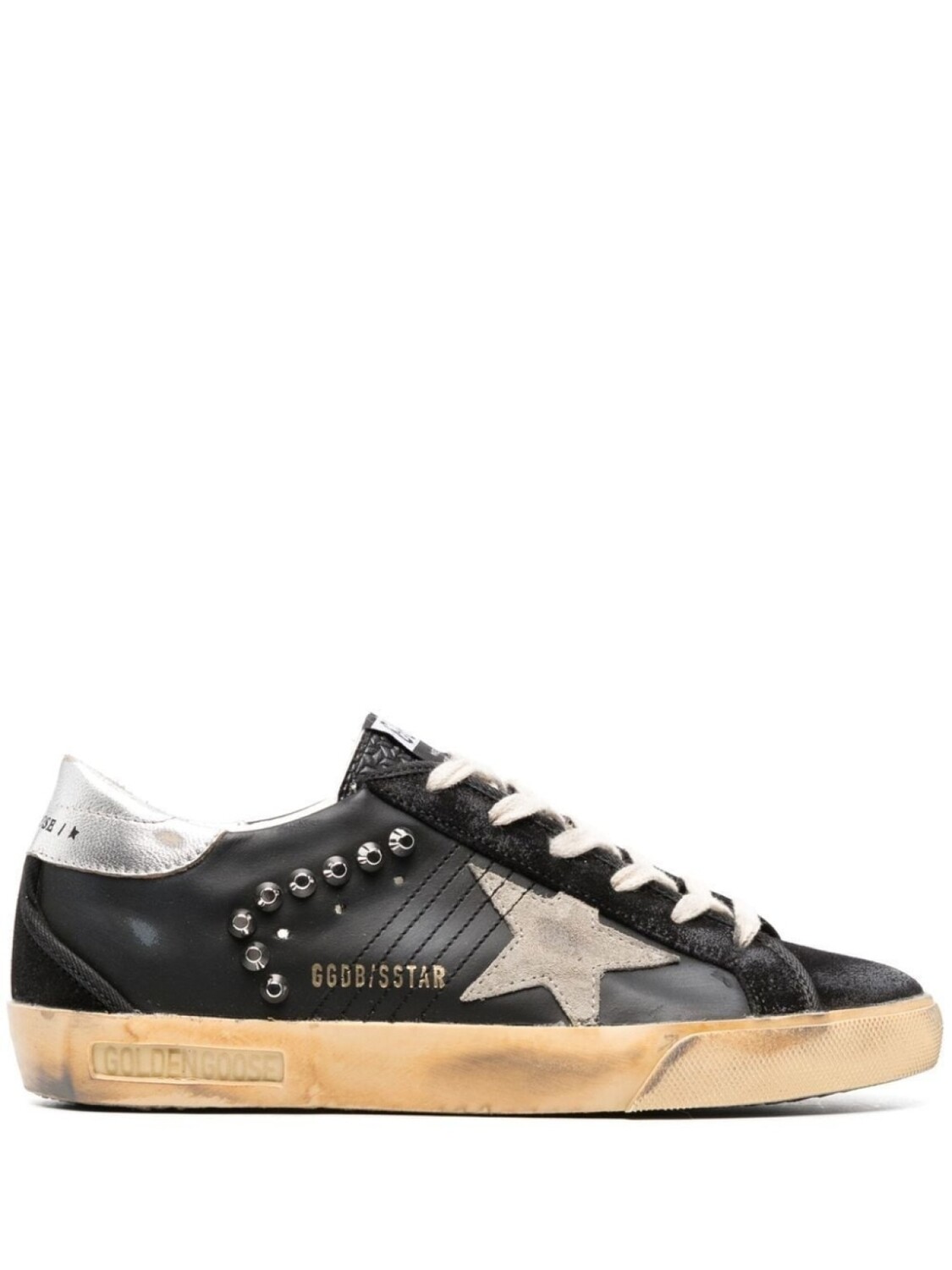 

Golden Goose кеды Super-Star, черный