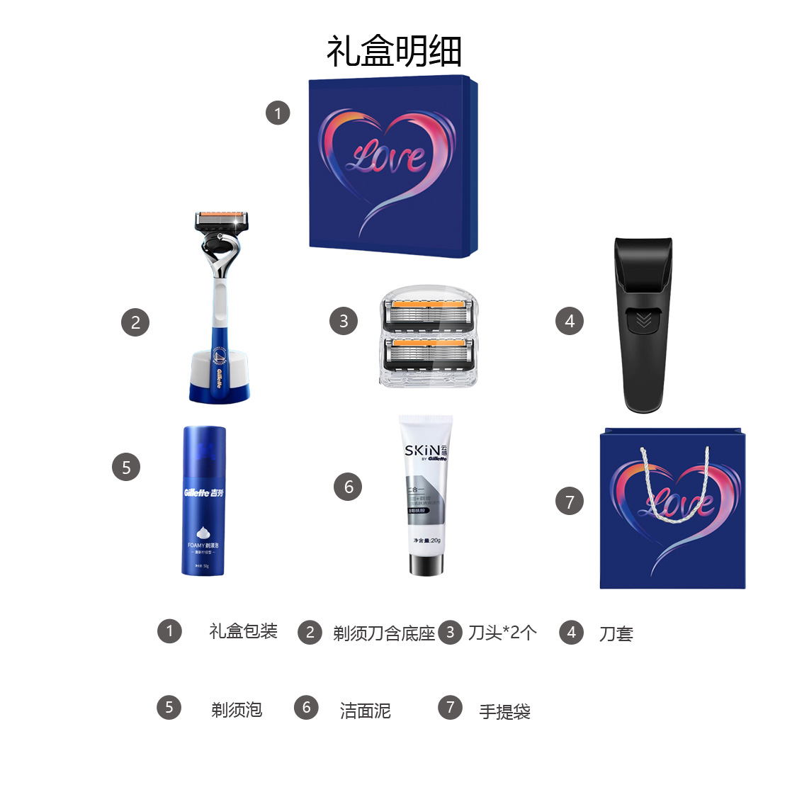 Подарочный набор Gillette x NBA Golden State Warriors limited edition — фото 2