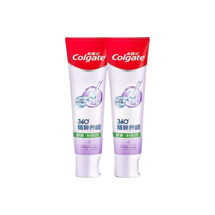 

Зубная паста 360 Health с гиалуроновой кислотой для освежения дыхания и антибактериальной защиты десен Colgate, comfortable 180g* 2