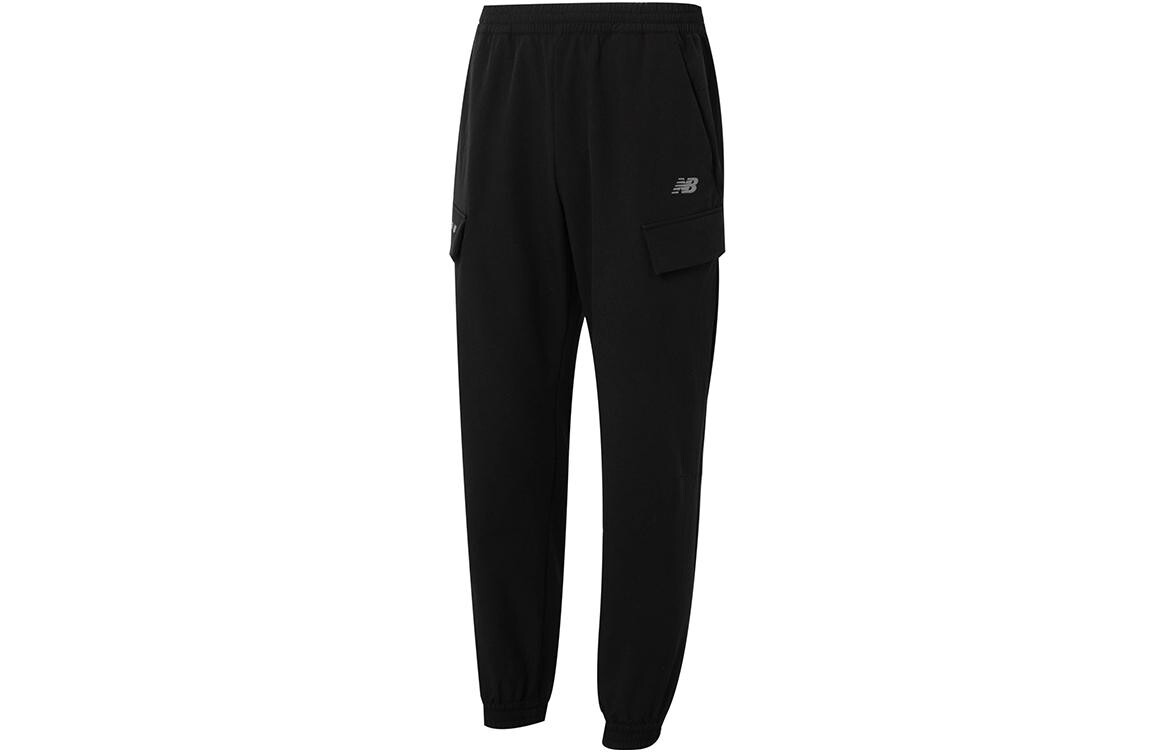 

Мужские трикотажные спортивные штаны New Balance, цвет Black