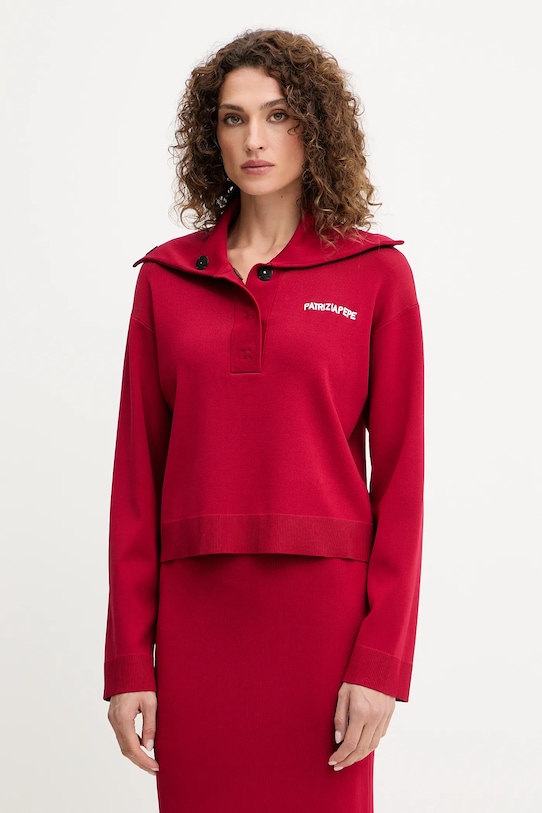 

Толстовка Patrizia Pepe, красный