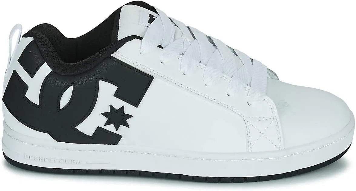 Кроссовки DC Shoes, белый-черный-черный — фото 3