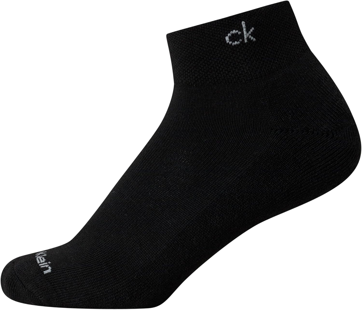 Женские носки Calvin Klein Quarter - 6 пар спортивных носков с мягкой подошвой для женщин - женские спортивные носки (размер: 4-10), Black/White — фото 3
