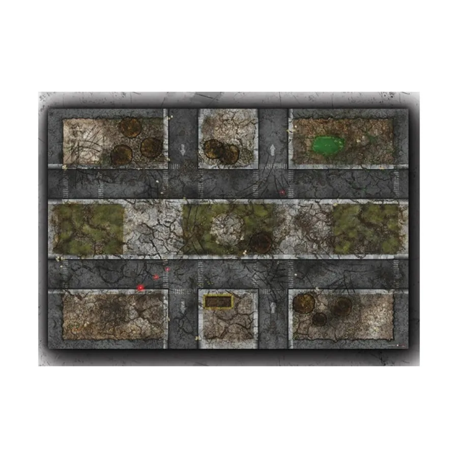 

6 футов x 4 дюйма — Городской бой №1, F.A.T. Mats - 6' x 4' (Tablewar)