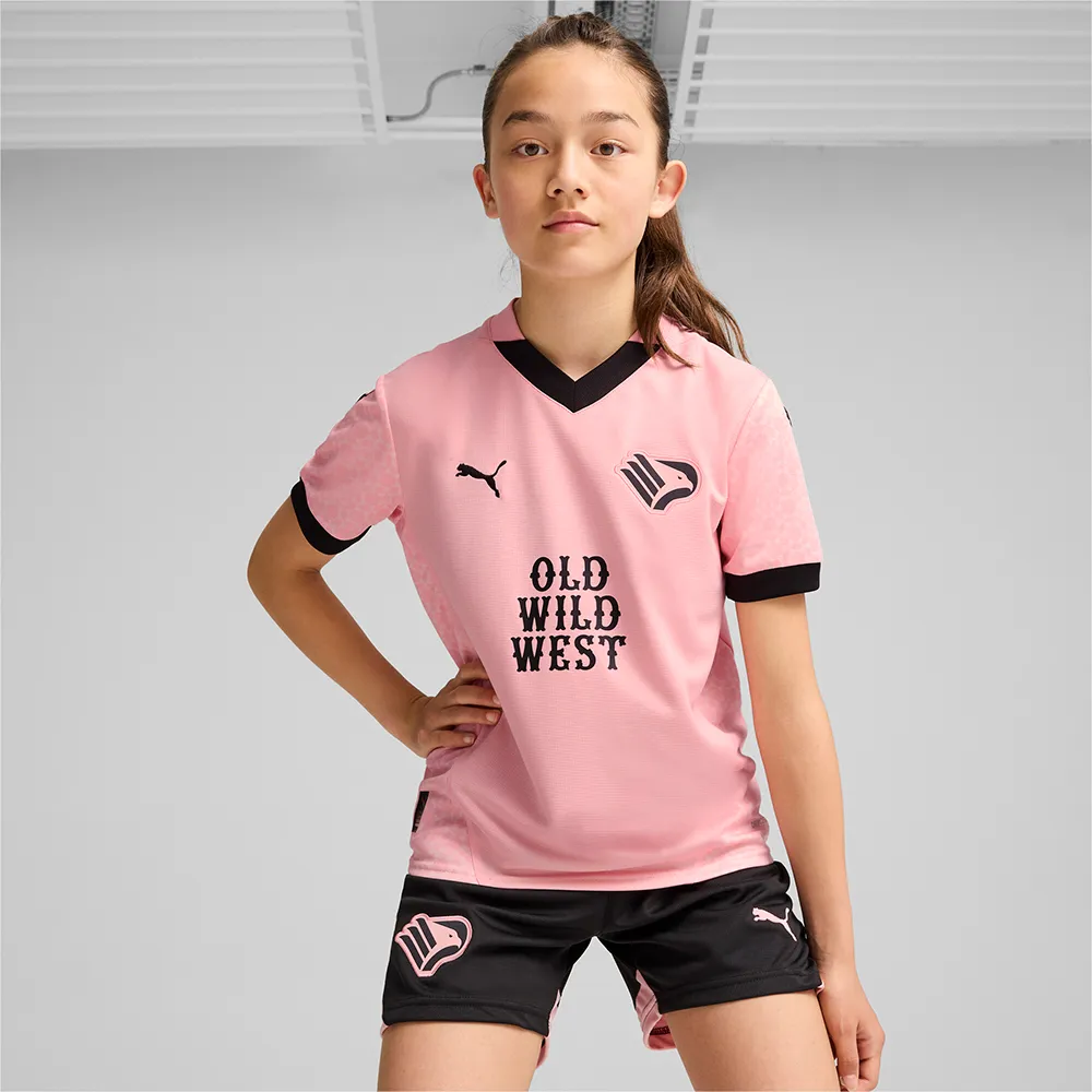 

Футболка с коротким рукавом Puma Palermo FC 24/25 home junior, розовый
