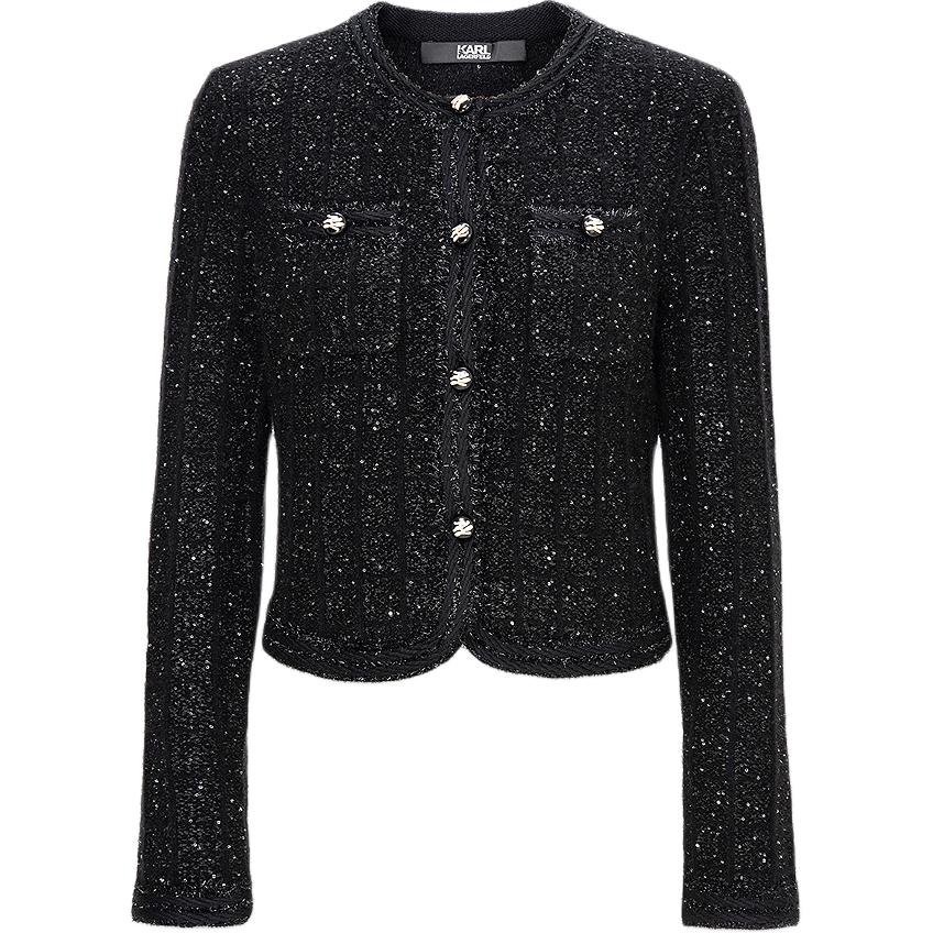 

KARL LAGERFELD / Karl Lagerfeld Jeans Куртка KARL LAGERFELD FW25 женская, Black