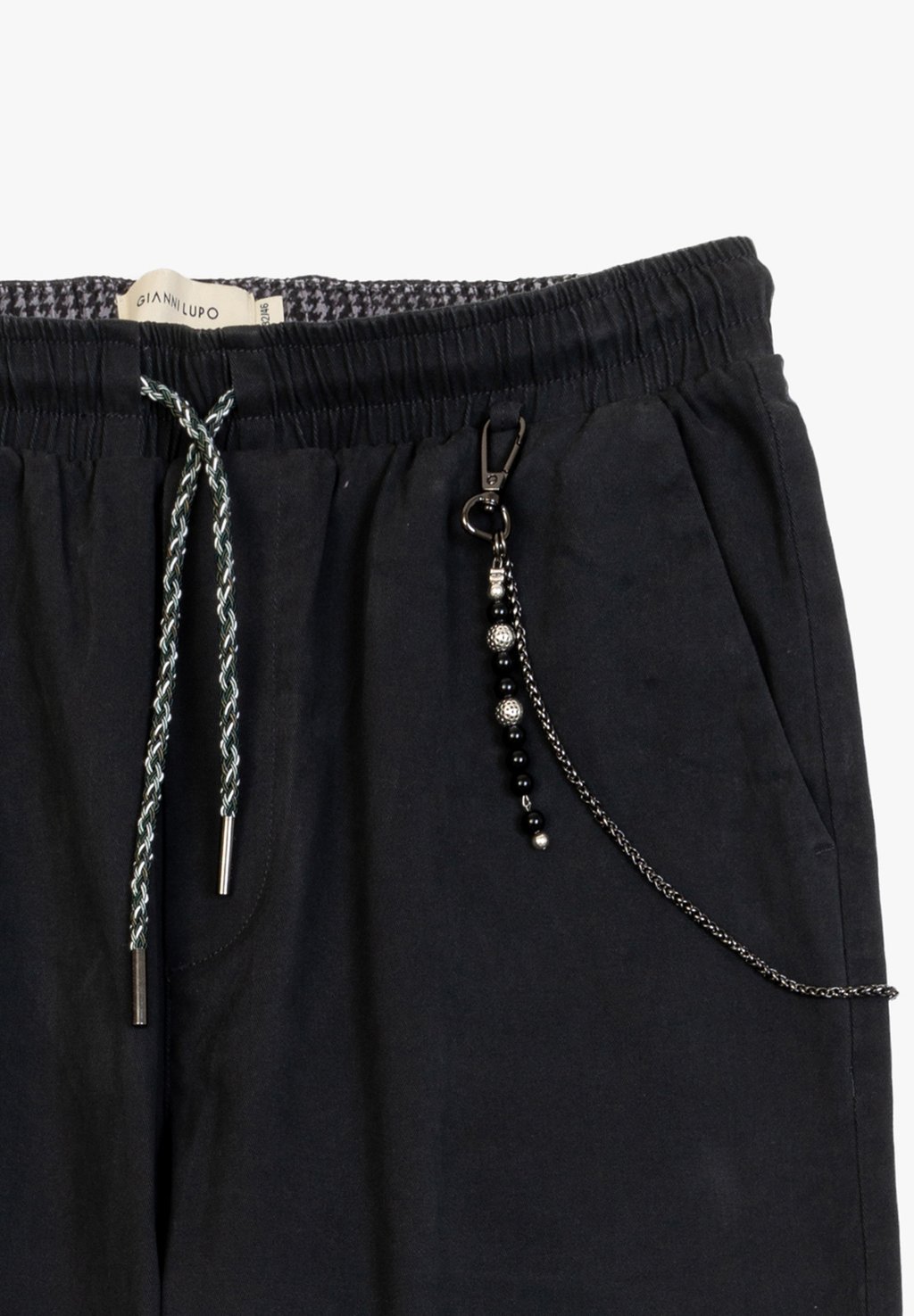 

Брюки DRAWSTRING LOW CROTCH Gianni Lupo, темно-серый