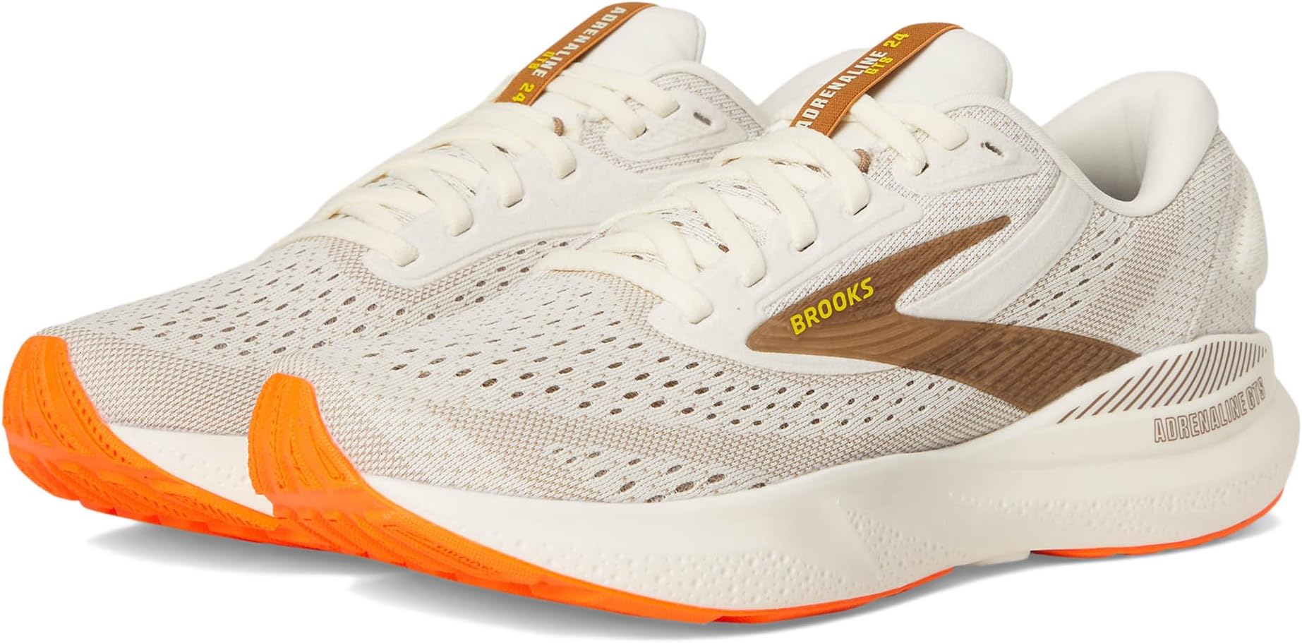 

Кроссовки Brooks Adrenaline GTS 24, цвет Coconut/Portabella/Orange