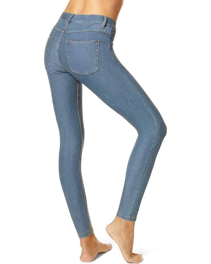 

Джинсы HUE Essential Denim Leggings, цвет Stone Acid Wash