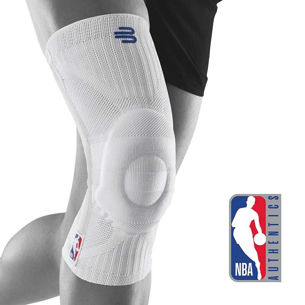

Спортивная поддержка колена NBA Bauerfeind, белый