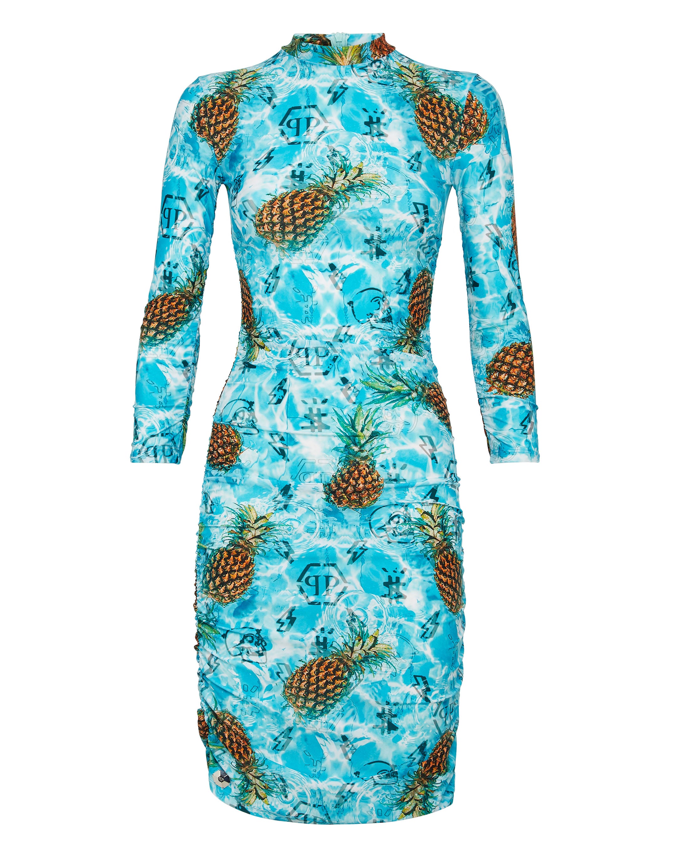 

Короткое платье LS Pineapple Skies PHILIPP PLEIN, мультиколор