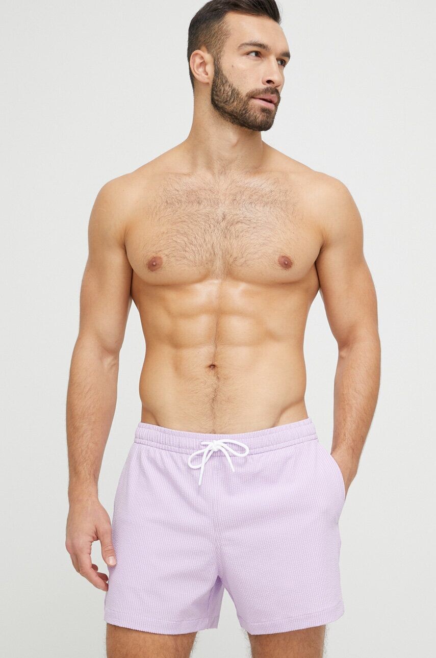 

Шорты для плавания Abercrombie & Fitch, фиолетовый