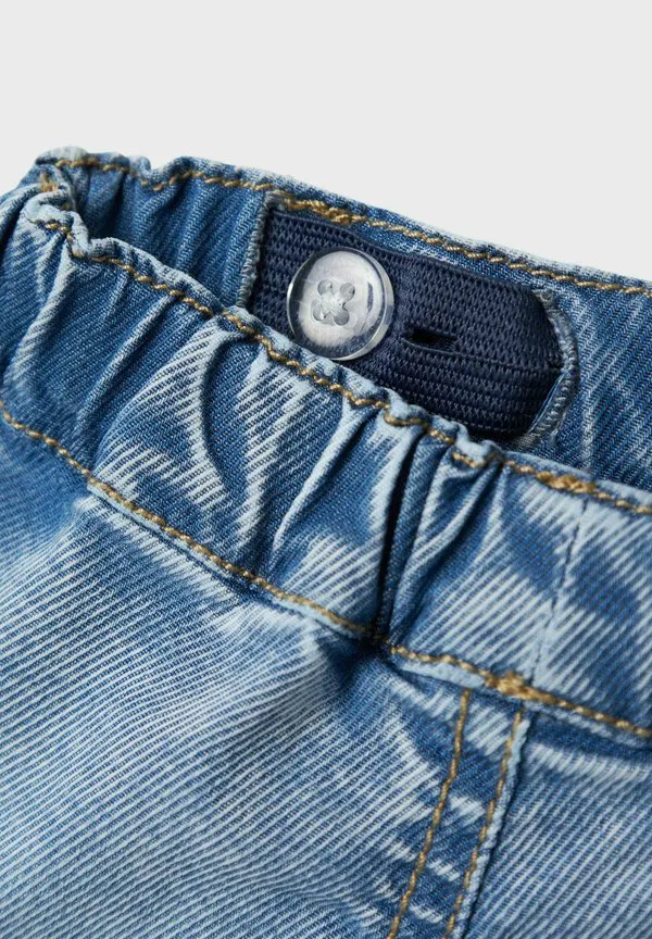 Свободные джинсы свободного кроя Name It, Medium Blue Denim — фото 4