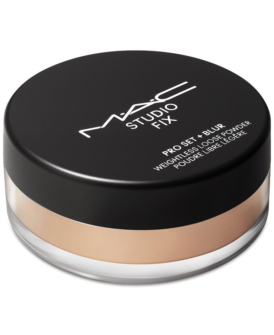 Studio Fix Pro Set + рассыпчатая пудра Blur Weightless Loose Powder MAC, цвет medium deep — фото 4