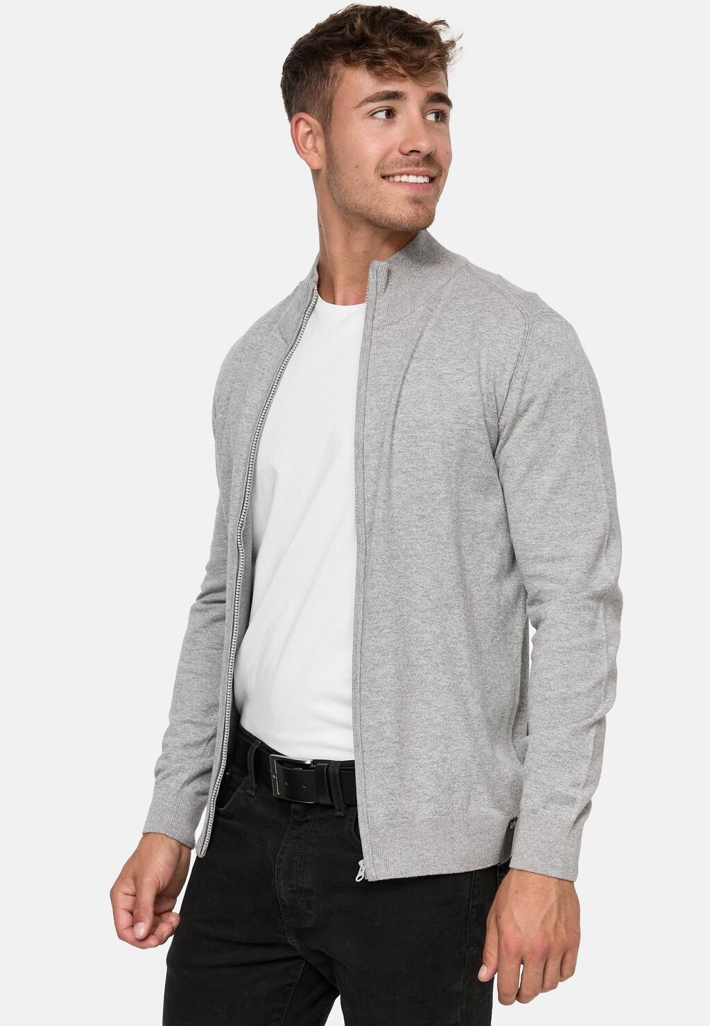 

Толстовка LAU INDICODE JEANS, цвет lt grey mix