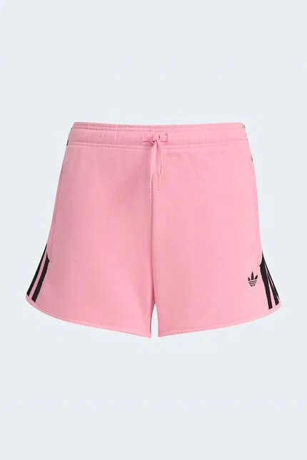 Шорты детские с эластичным поясом Adidas Originals, розовый — фото 2