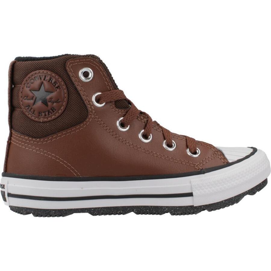 Кеды Converse модель Chuck Taylor All Star Berkshirre Boot Hi цвет коричневый — фото 4