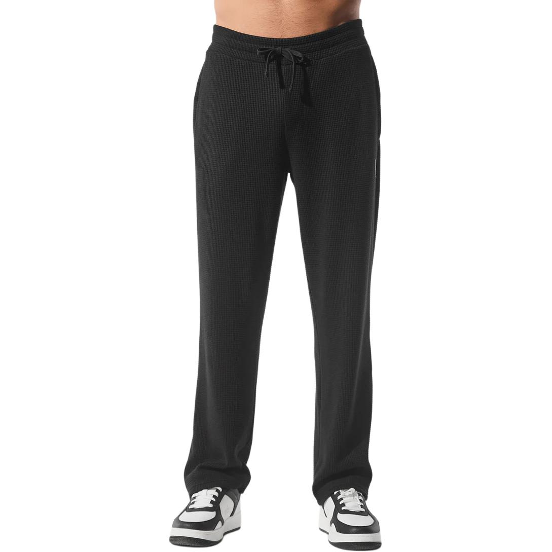 

Трикотажные спортивные штаны мужские Alo Yoga, черный