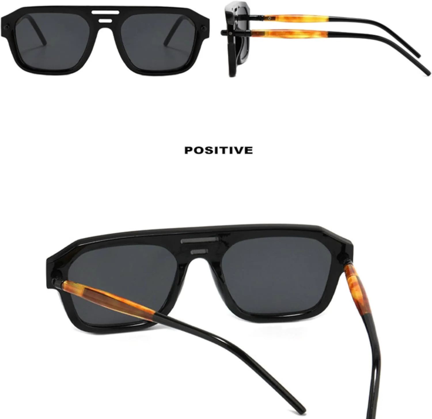 

Ретро солнцезащитные очки для женщин, модные, с прозрачным градиентом, защита от УФ-излучения UV400; для мужчин, в стиле панк с заклепками HHZZYVY, Green Light Gray