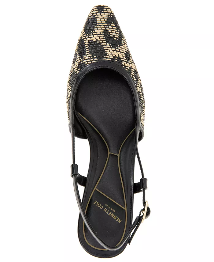 Женские туфли-лодочки Martha на низком каблуке Kenneth Cole New York, мультиколор — фото 4