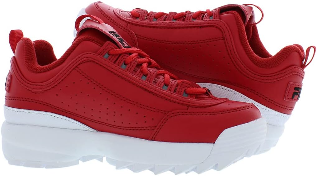 Кроссовки для детей Fila Unisex Fila Disruptor II, красный — фото 4