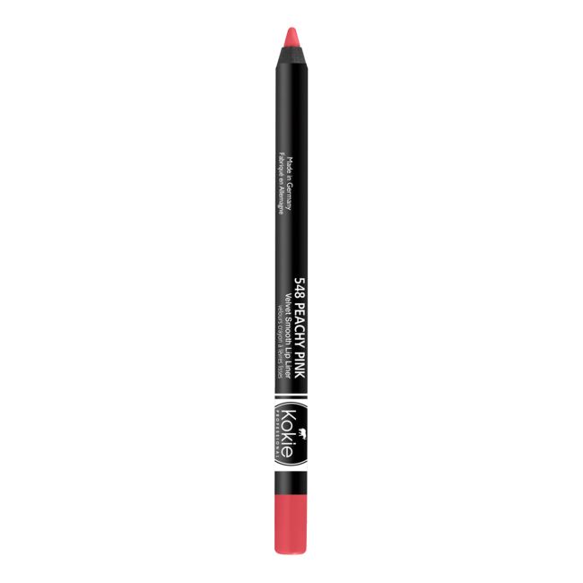 

Бархатистый гладкий карандаш для губ Kokie, цвет peachy pink, 1,2 гр