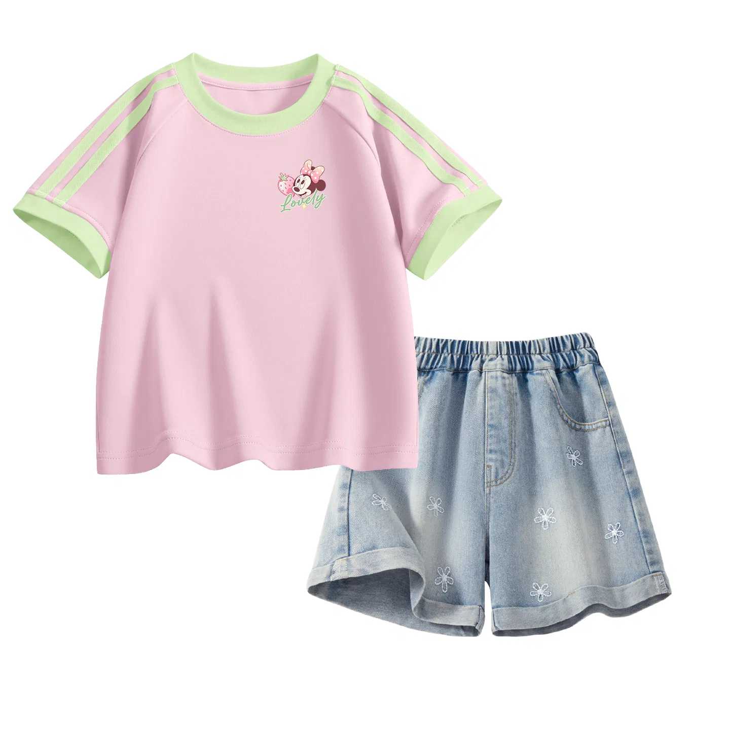Детский спортивный костюм Disney Kids Casual Sportswear дышащий розовый