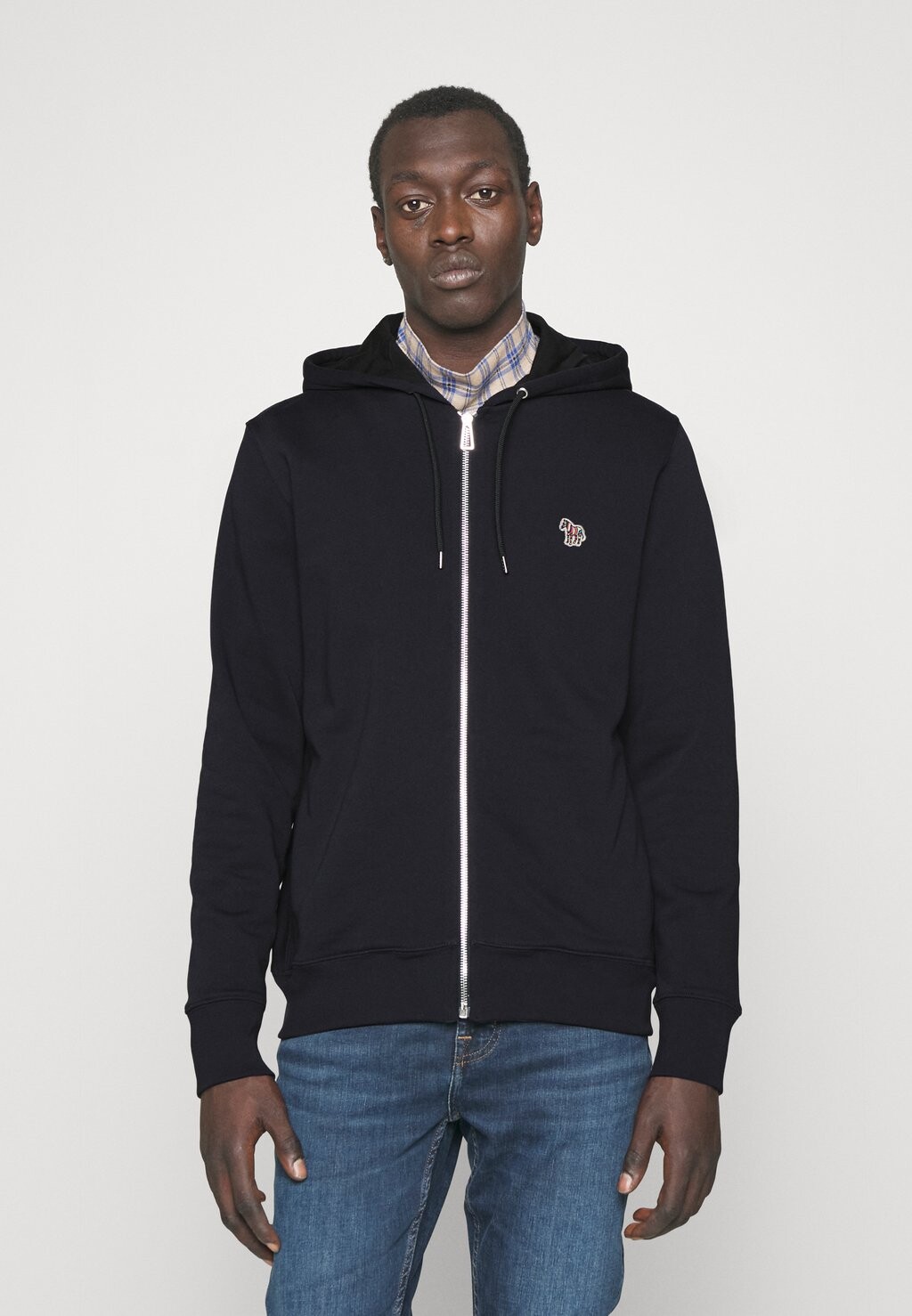 

Толстовка на молнии ZIP HOODY ZEBRA PS Paul Smith, темно-синий