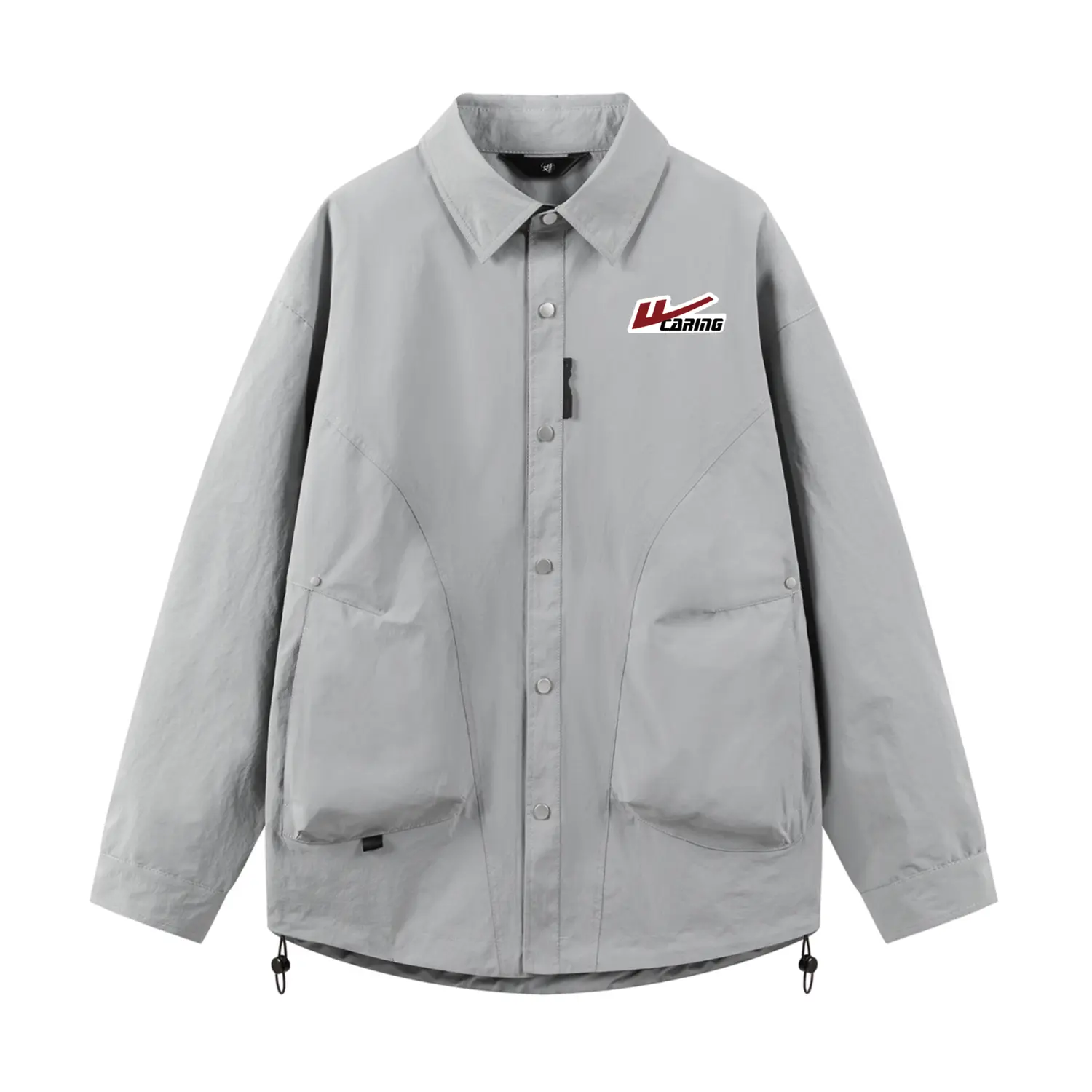 

Куртка Unisex Lapel Moderate Workwear WARRIOR, concrete серый (diy badge)