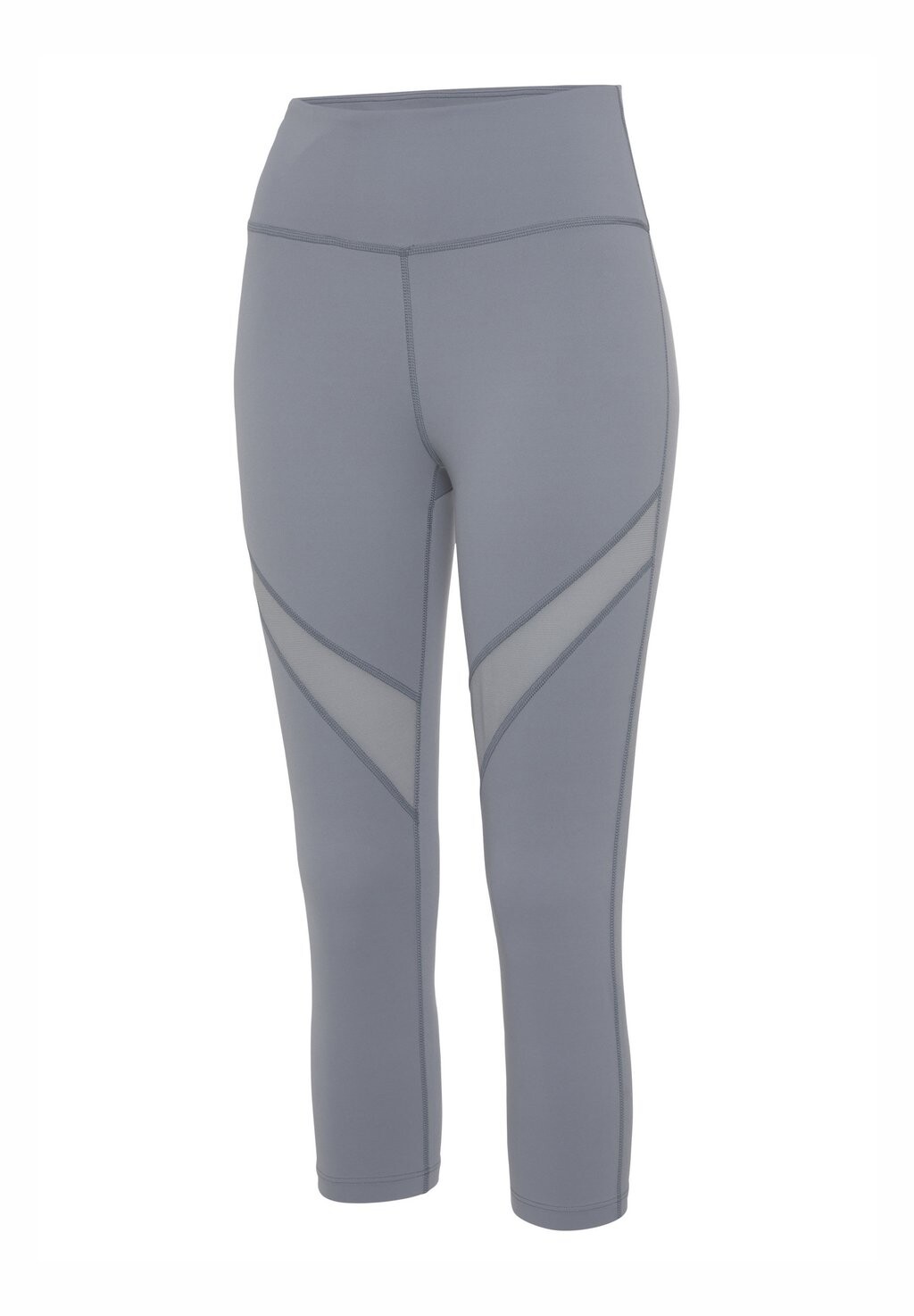 

Спортивные брюки 3/4 Capri LASCANA Active, сине-серые