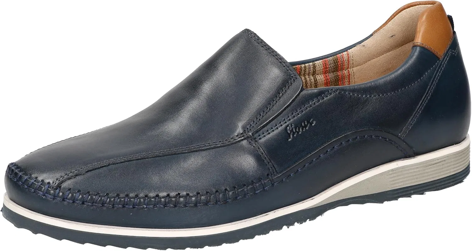 Туфли Sioux Herren Hajoko-700, Blue Indaco 008