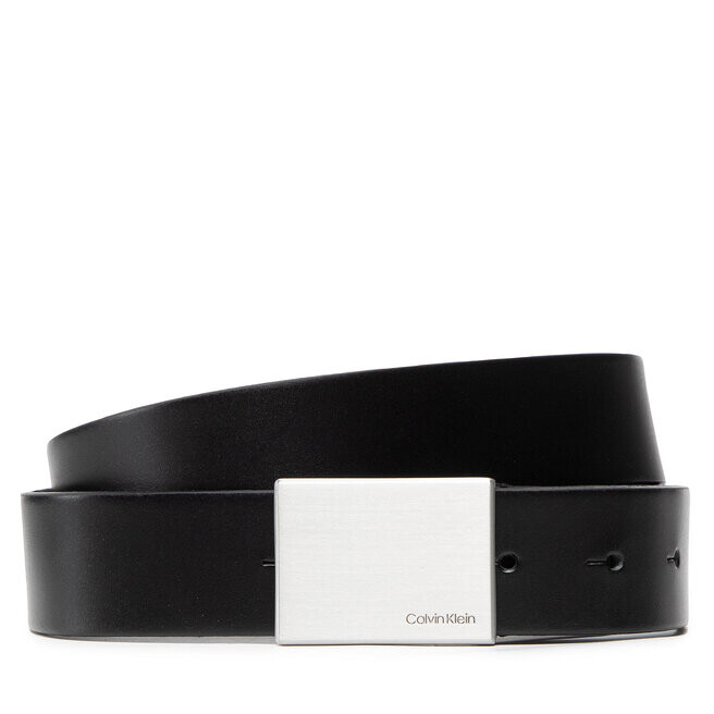 

Ремень Calvin Klein FormalPlaque Belt, черный