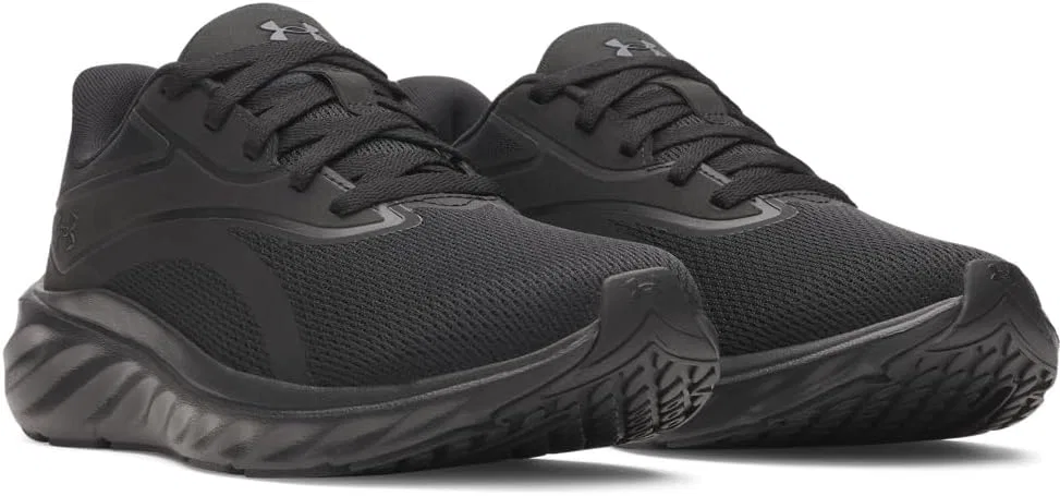 Мужские беговые кроссовки Under Armour Ascend, черные, размер 42.5 EU — фото 2