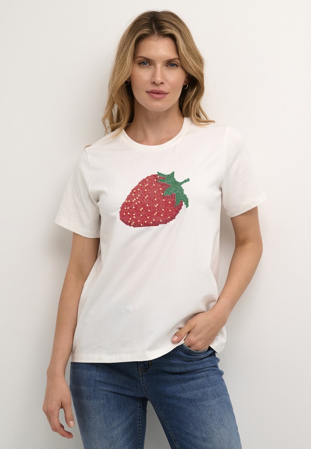 

Футболка с принтом CUGITH FRUIT Culture, цвет spring w strawberry