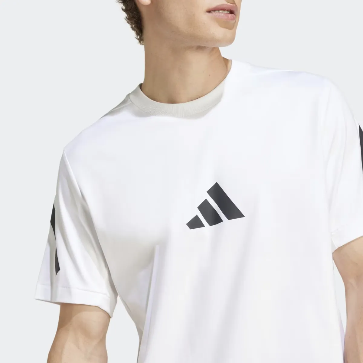 Мужская футболка Z.N.E. adidas, белый — фото 3