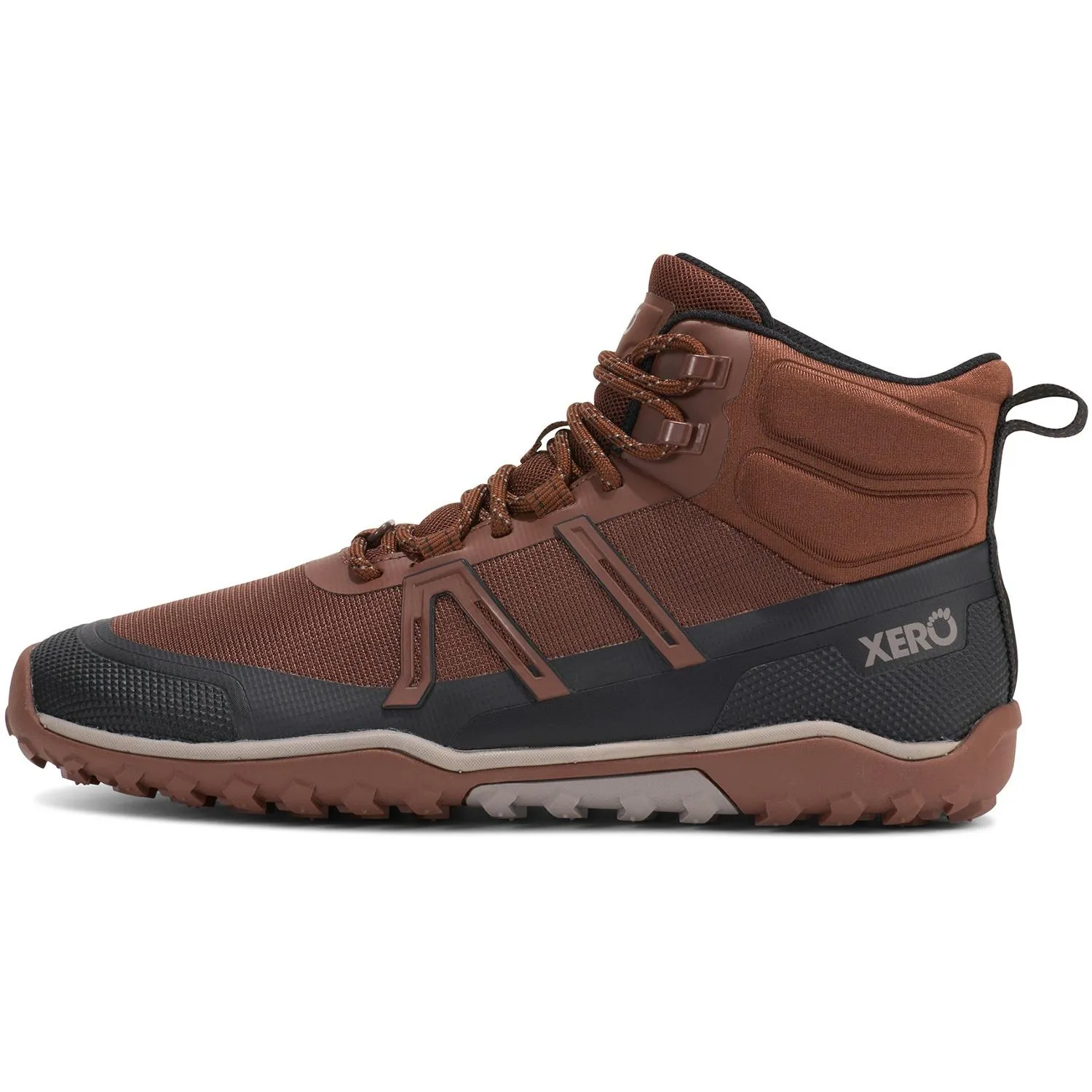 Женские трейловые мид-скремблеры для хайкинга Xero Shoes, Cappuccino/Black — фото 2