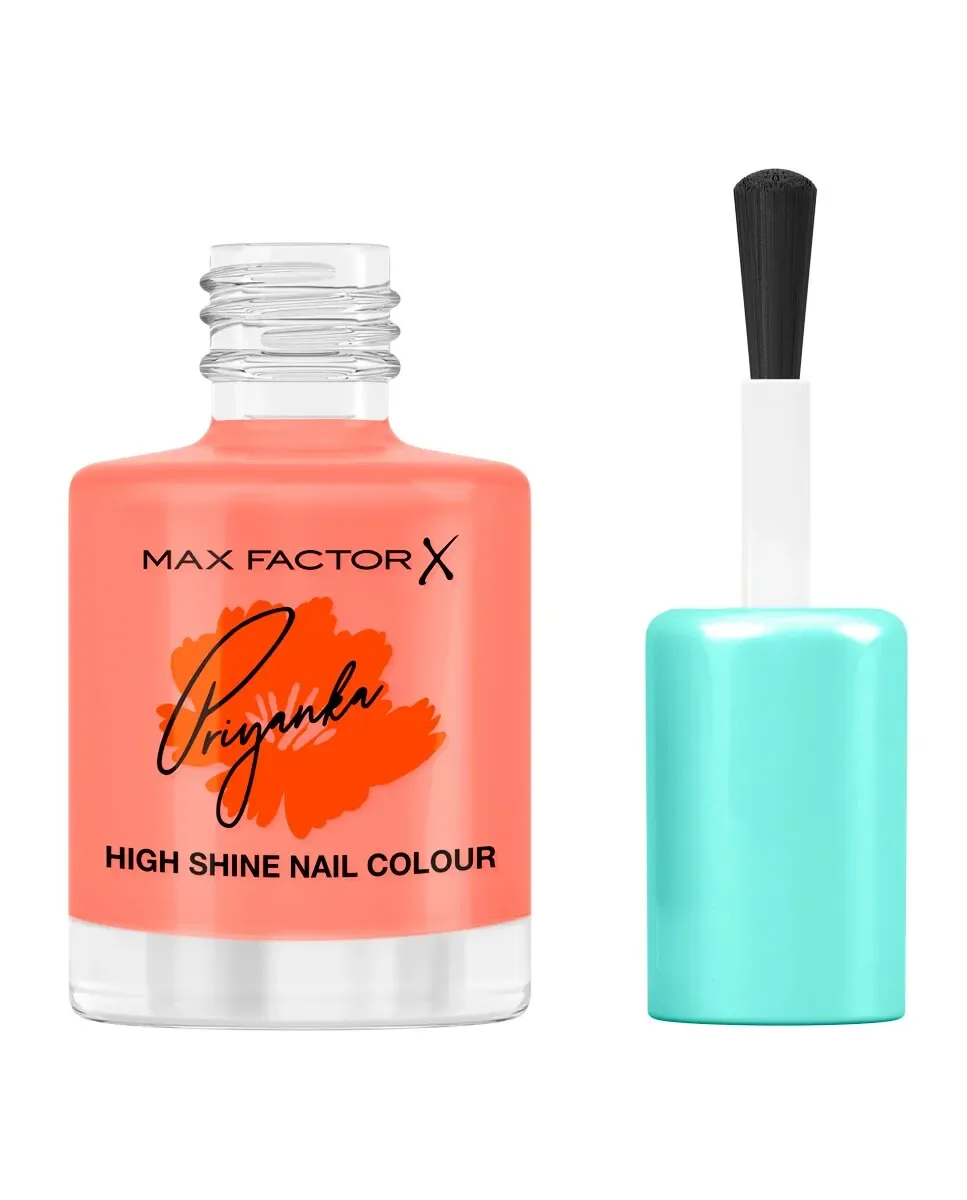 Лак для ногтей Pryanka Ограниченная коллекция 12 мл Max Factor, 410 - Bold Marigold — фото 2